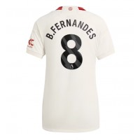 Billiga Manchester United Bruno Fernandes #8 Tredje fotbollskläder Dam 2023-24 Kortärmad